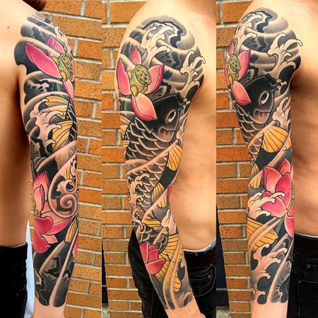 Tattoos - Black Koi - 130301